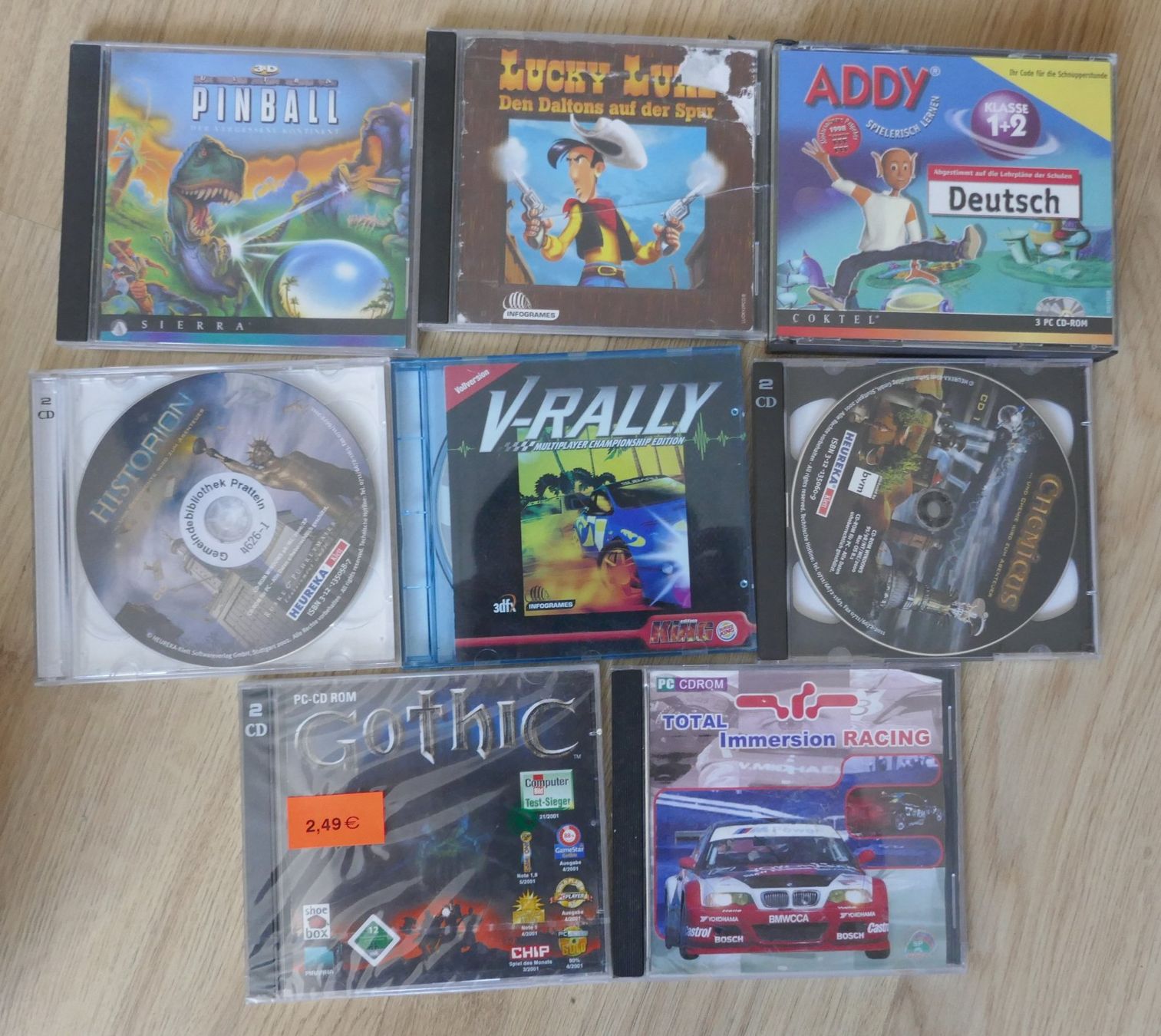 Jeux: Grosse Sammlung diverse PC Spiele – D'occasion à Wenslingen par FairlightCMI 1