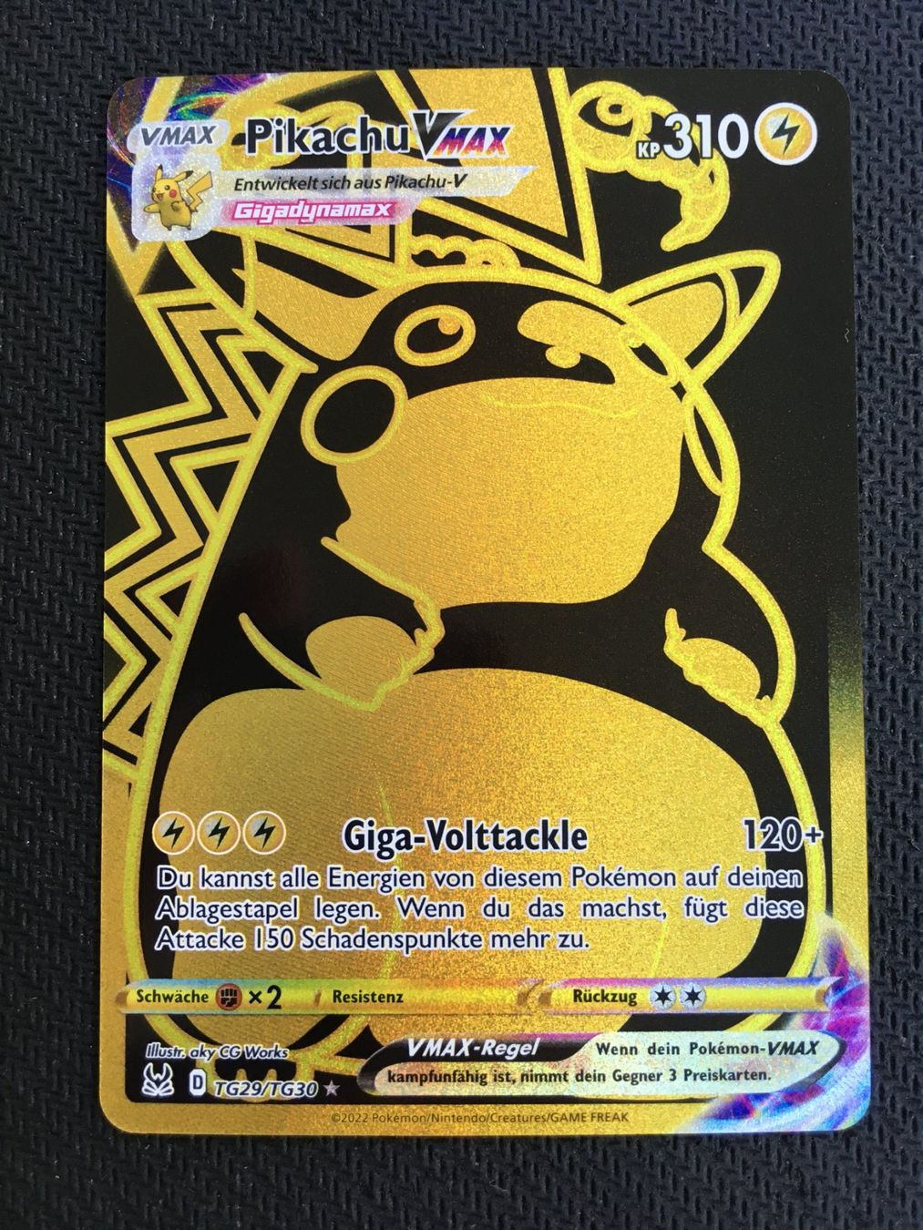 Pokémon Carte collezionabili: Pokémon - LOR TG29/TG30 Pikachu Vmax - DE – Nuovo (secondo la descrizione) da St.Gallen venduto da Punktchen01