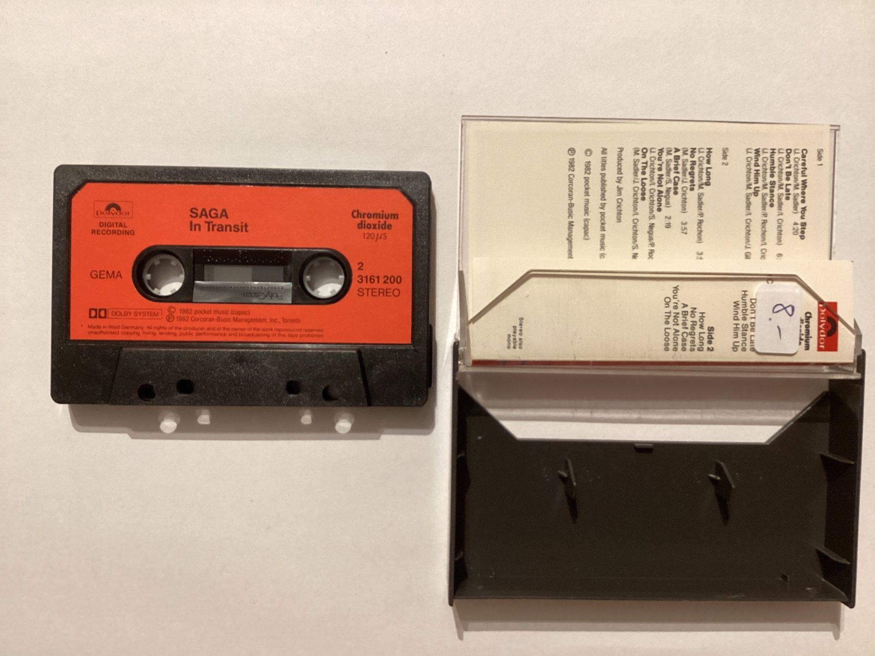 Musicassette: Saga MC - In Transit – Usato da Gutenswil venduto da Hamzian 1