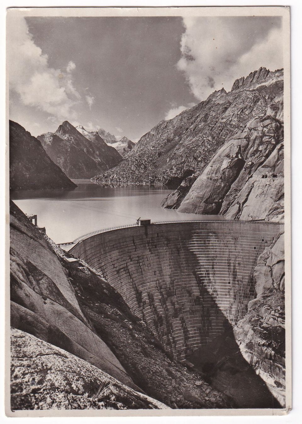 Cartoline postali: Grimsel Spitallammsperre  1937 – Usato da Cormoret venduto da Pascalll2001