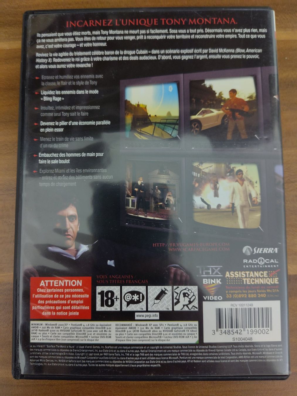 Giochi: Jeu PC - Scarface The World is yours – Usato da Genève venduto da fil_r99l 1