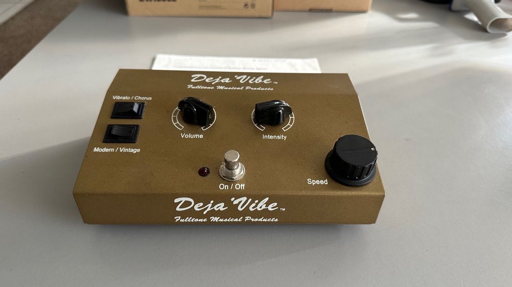 Fulltone Deja Vibe Gold Edition Rares Effektgerät (Hendrix