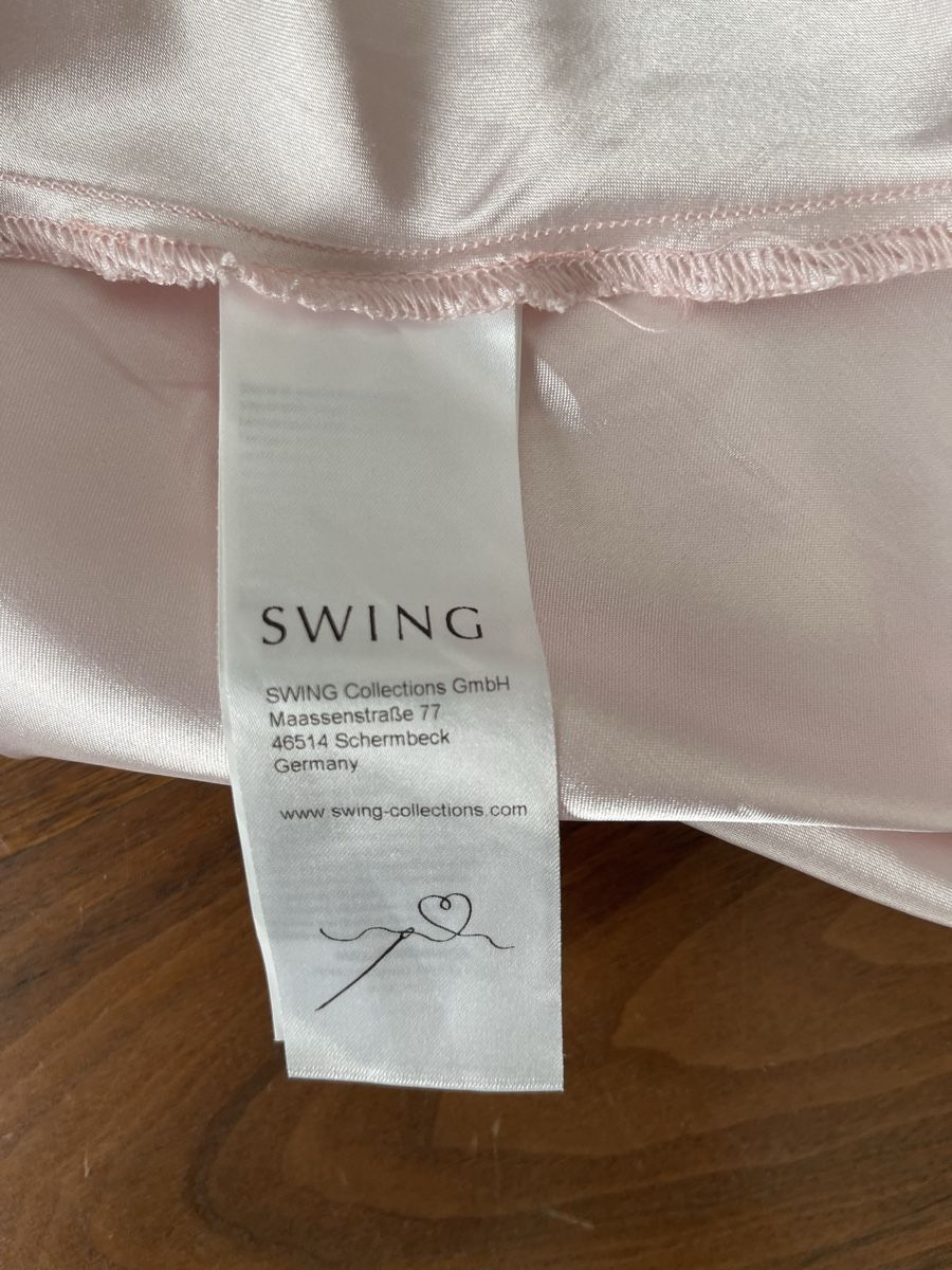 Kleider: Swing Cocktailkleid altrosa/nude Gr. 36 – Gebraucht aus Dörflingen von Benz63 5
