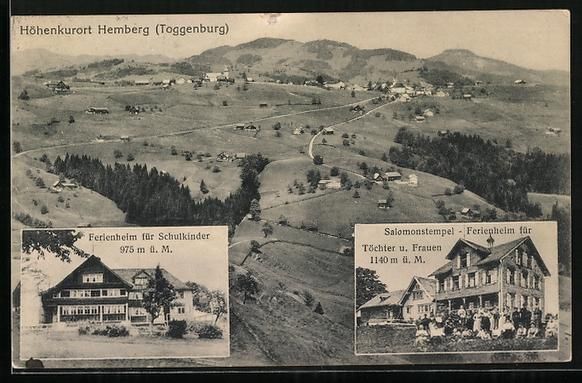 Cartoline postali: Hemberg, Ferienheim für Schulkinder, Fe – Usato da Berlin venduto da bartko-reher