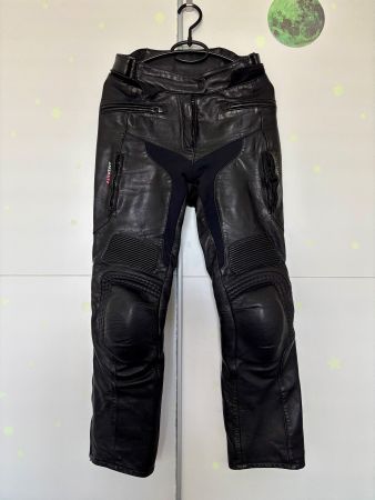 Probiker Damen-Motorradhose, Leder, Gr. 36 (eher 34)