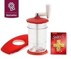 Spätzler mit Pfannenaufsatz und Rezeptheft Betty Bossi