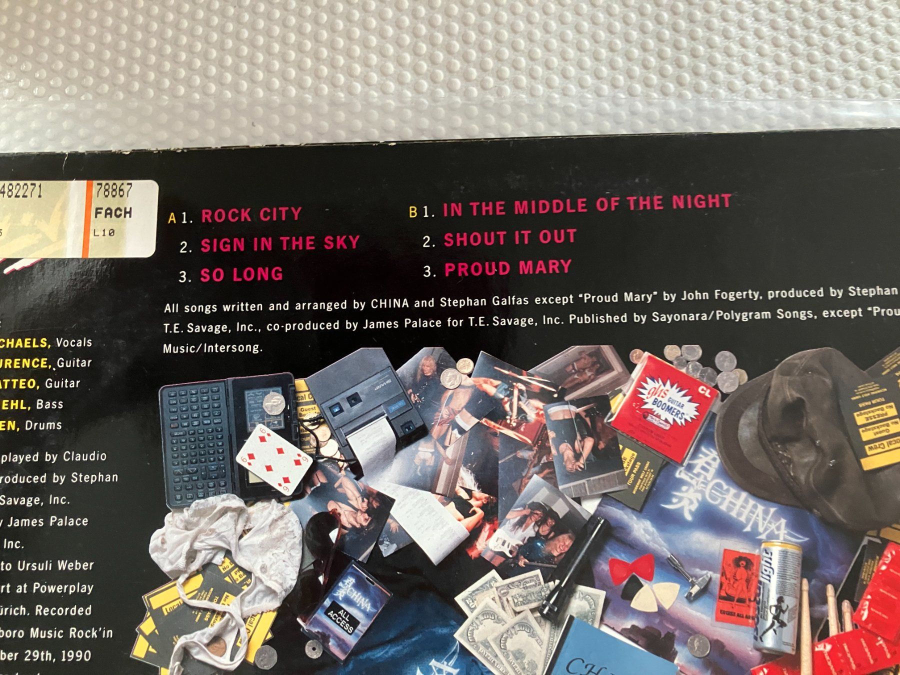 Dischi in vinile: China – Usato da Aarwangen venduto da Jukebox3 3
