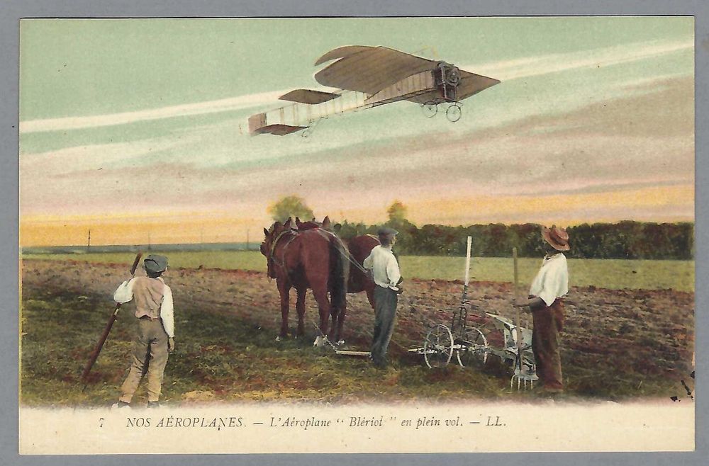 CPA Avion Fly BLÉRIOT FRANCE ISSY les MOULINEAUX Pilotes