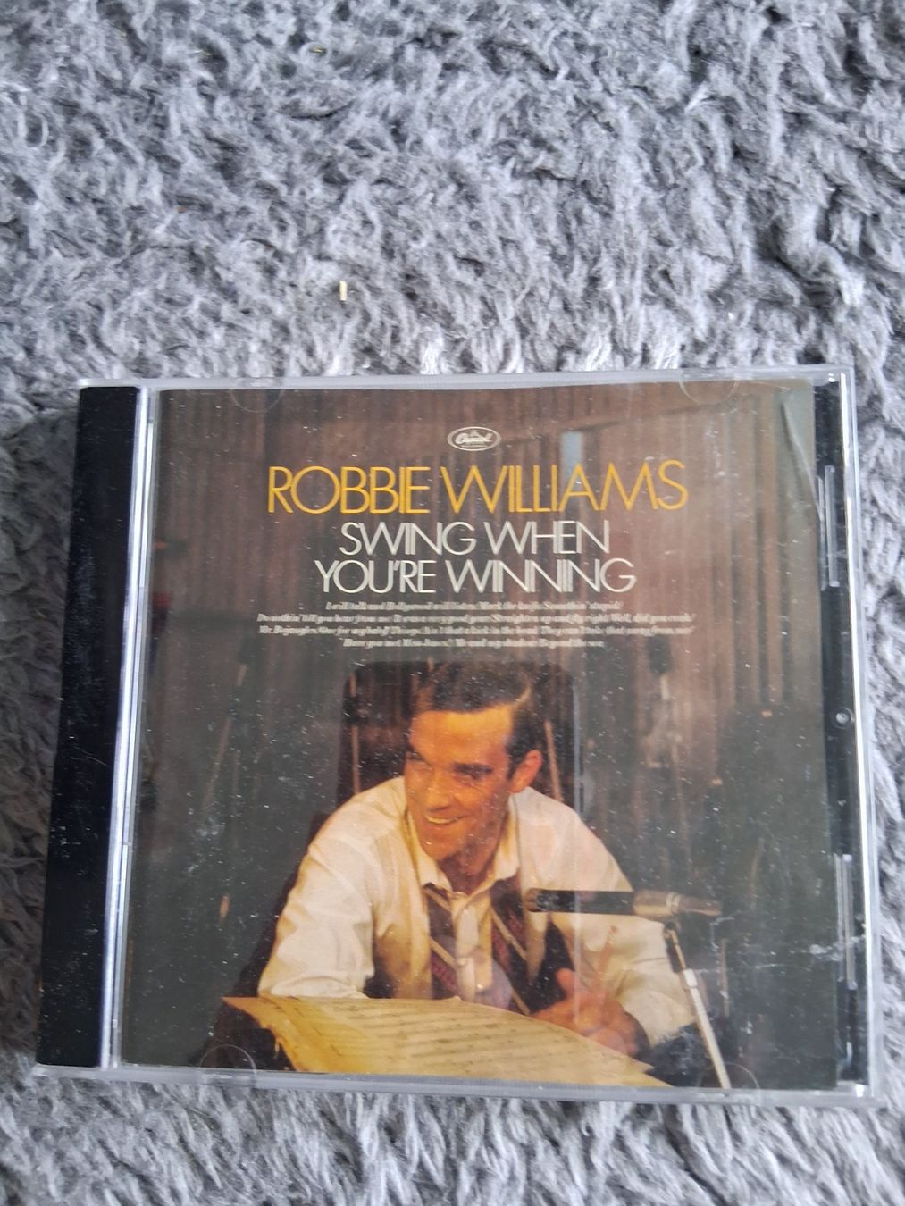 CD: ROBBIE WILLIAMS      SWING WHEN YOU'RE WINNING     CD – Usato da Wetzikon ZH venduto da Ramones01