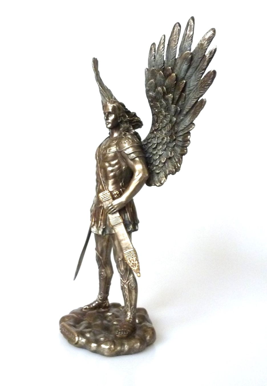 Statuette: St. Michael - Kunstharz-Statue – Nuovo e nell'imballaggio originale da Mauren venduto da Yeelen 3