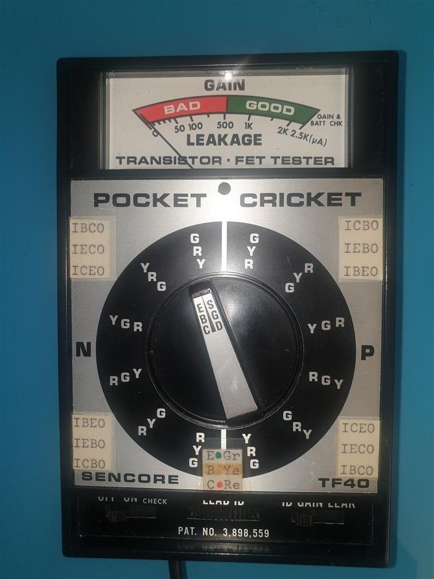 Misurare: SENCOR TF-40 TRANSISTOR/FET TESTER POCKET – Usato da Reinach AG venduto da softwareladen 1