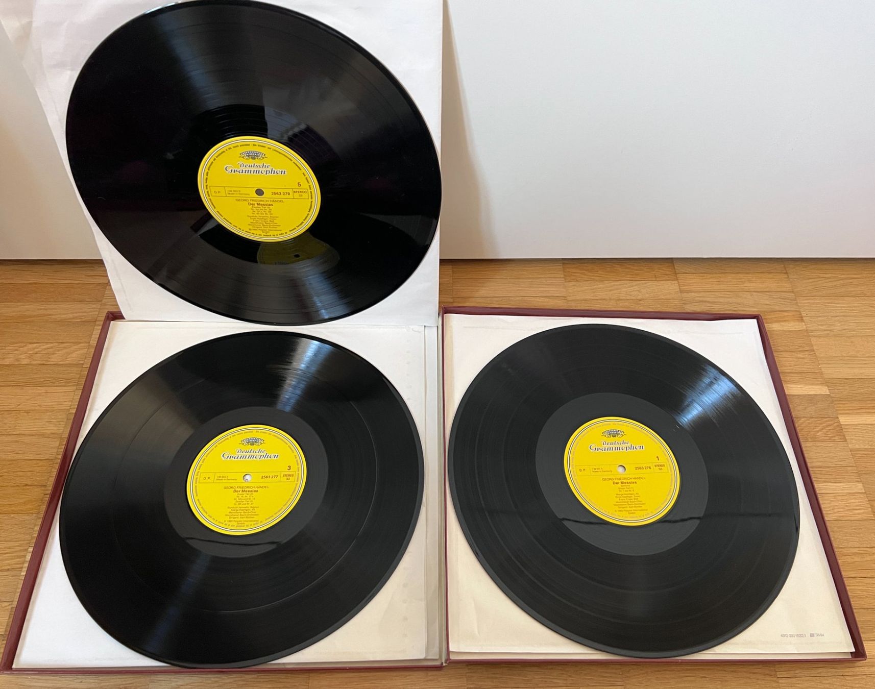 Dischi in vinile: Schallplatten Der Messias - Karl Richter box 3x – Usato da Bellinzona venduto da CarpiFotoSA 2