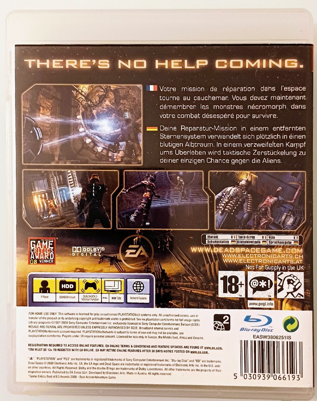 Sony Spiele: PS3 Spiele-Set: Dead Space + BioShock 2 | Horror & Sci-Fi  – Gebraucht aus Zürich von Stylz79 3