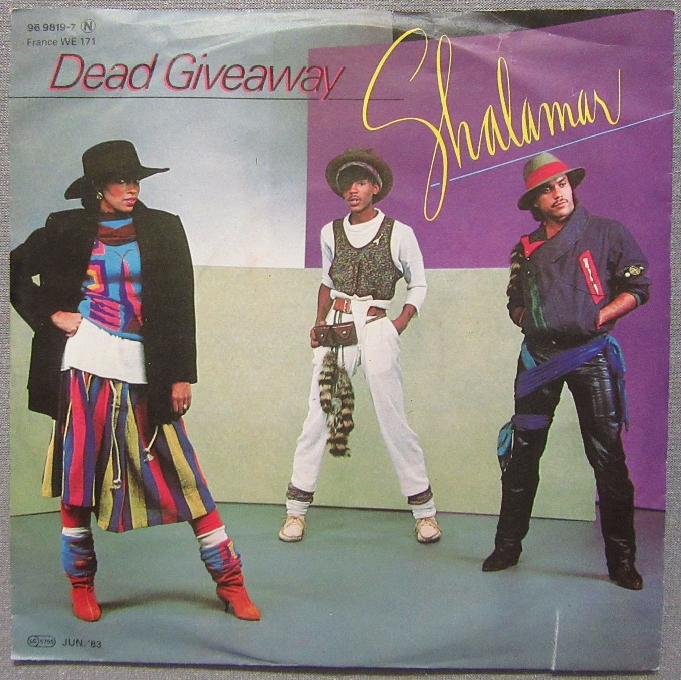 Vinyles: Shalamar - Dead giveaway - Single 1983 – D'occasion à Auenstein par Padabimbim 1