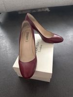 L.K. Bennett Heels Burgundy Leather Size 41