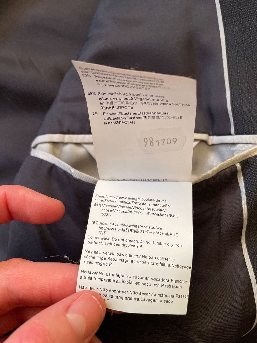 Hugo Boss Anzüge: Sakko Hugo Boss 98 Stretch – Gebraucht aus Basel von pilzliii 8