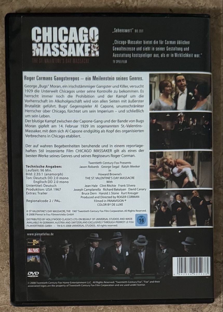 Alle DVDs: CHICAGO MASSAKER – Neu (gemäss Beschreibung) aus Dietikon von AndreaSch01 1