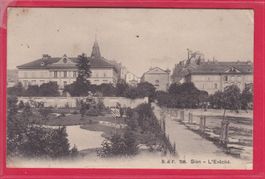 SION - L'EVECHÉ, FELDPOST