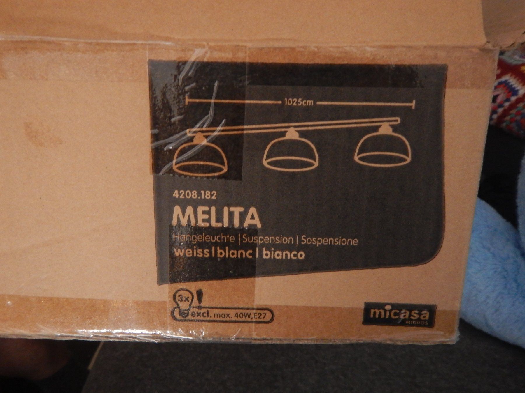 Micasa Lampen: Melita, Micasa lampada a sospensione – Neu und originalverpackt aus Coldrerio von camillo71 1