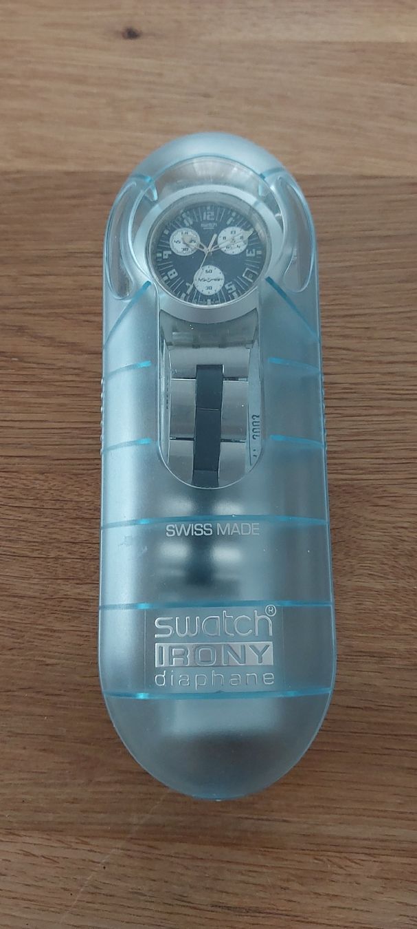 Swatch Uhren: Swatch irony Diaphane Thunderstorm – Neu (gemäss Beschreibung) aus Breil-Brigels von SilverSurfer27 1
