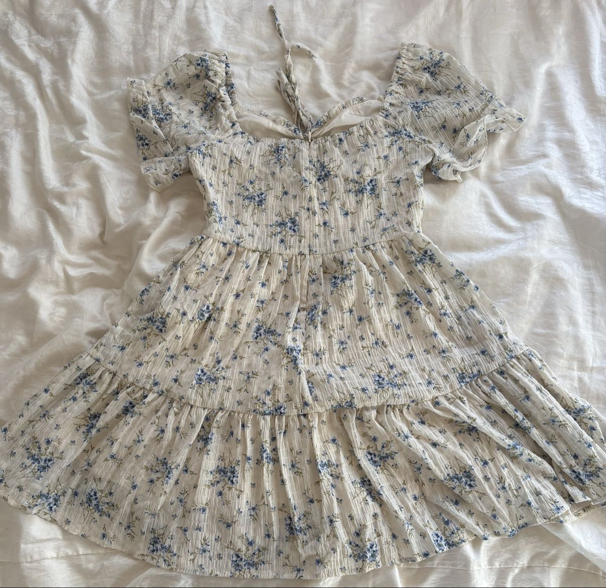 Vestiti: Sommerliches Blumenkleid, Mini Kleid mit Blumenmuster – Nuovo (secondo la descrizione) da Langenthal venduto da hih_sfd7 2