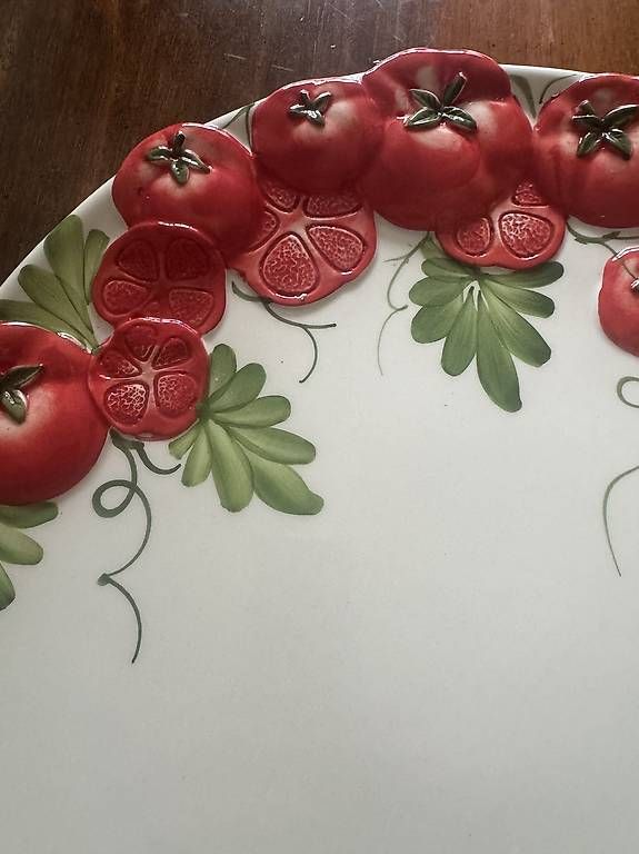 Piatti: Neuwertig. Wunderschönes Tomaten Teller – Usato da Bern venduto da Ninitto 3