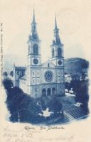 Glarus   GL    -   Die Stadtkirche      um 1899