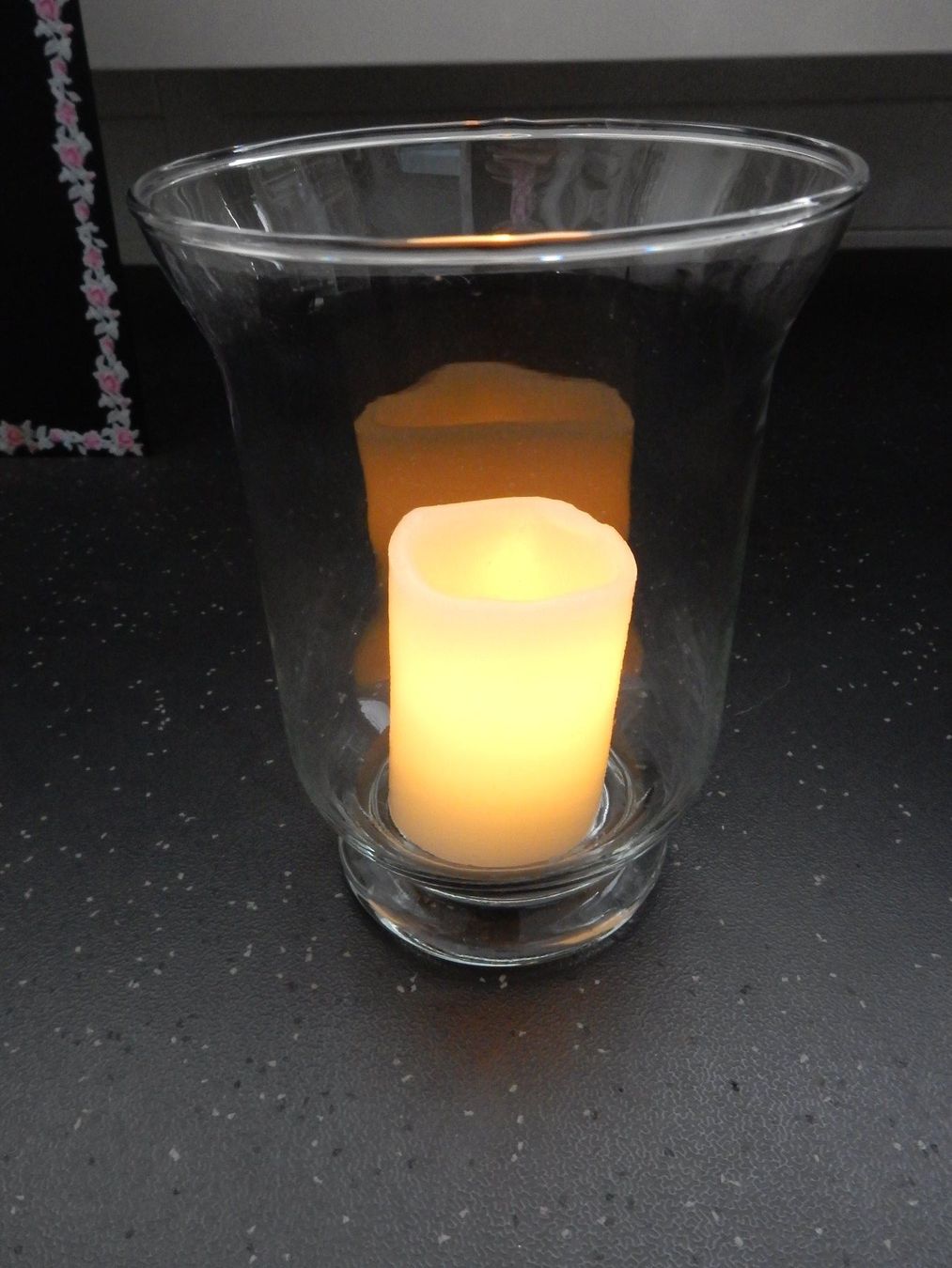Portacandele: klassisches Windlicht Glasbehälter 15cm Kerzenständer – Usato da Jona venduto da simongarden 7