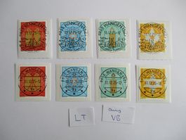 Voll Letzttagsstempel der Postschliessung 8855 Wangen