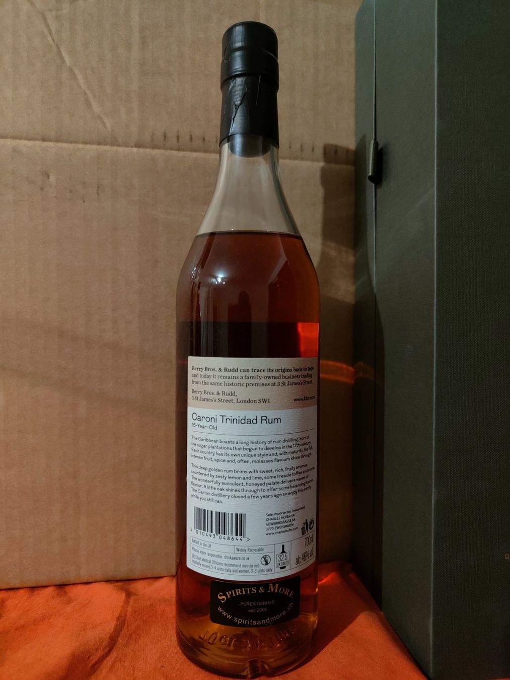 Caroni Spirituosen: Caroni 15YO 46% Berry Bros & Rudd – Neu (gemäss Beschreibung) aus Ste-Croix von com_k2zb 1