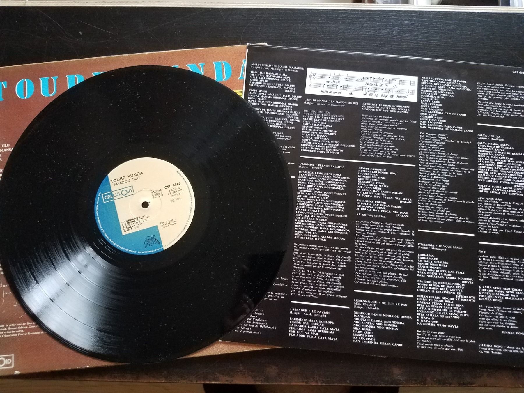 Dischi in vinile: TOURE KUNDA AMADOU TILO Vinyl LP – Usato da Lostorf venduto da MidnightRider59 3