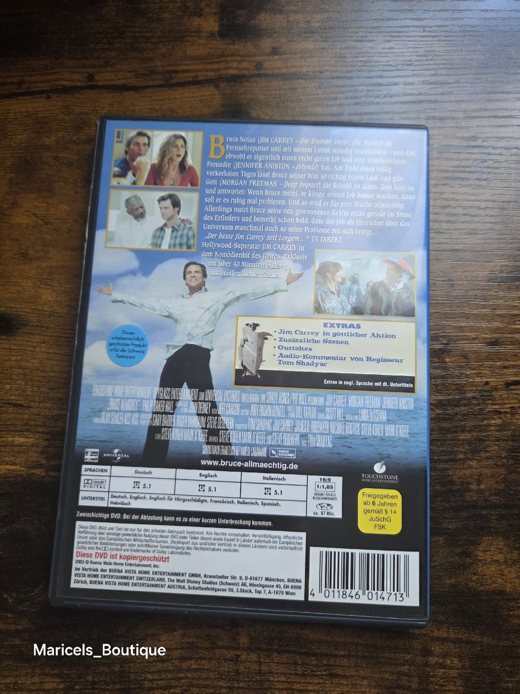 Tous les DVDs: Bruce Almighty DVD Jim Carrey  – D'occasion à Winterthur par Maricels_Boutique 3