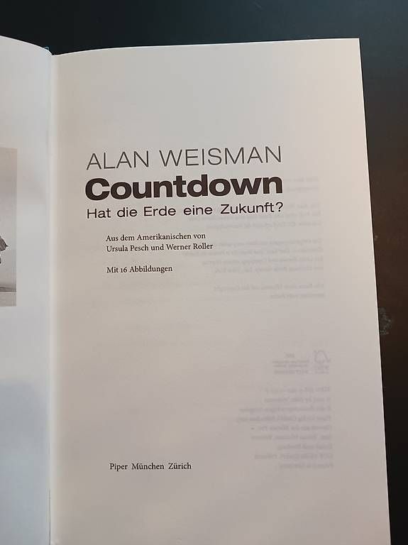 Libri: Countdown-Hat die Erde eine Zukunft? – Usato da Winterthur venduto da flowing_de 1