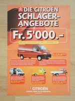 Citroen Jumper - Schweizer Prospekt 1999 - P1716