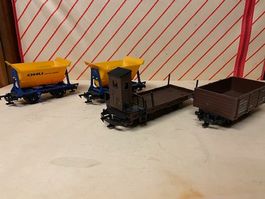 Lot mit Güterwagen Faller E- Train Spur 0e