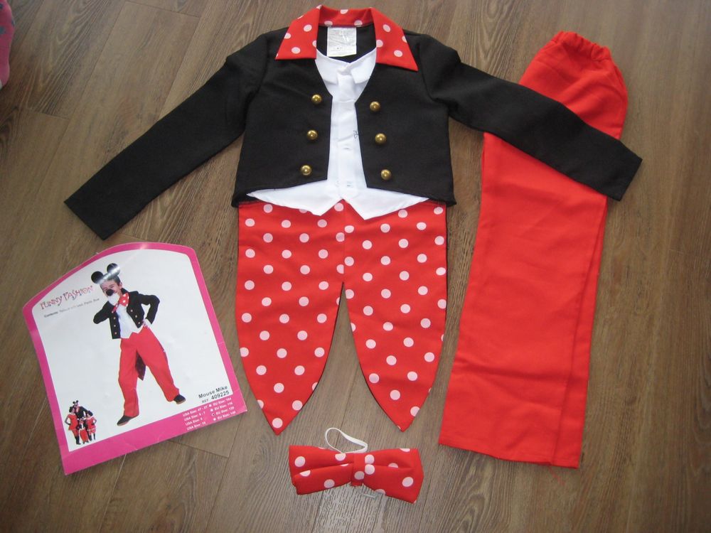 Micky Maus, Kostüm gr.128 Kaufen auf Ricardo