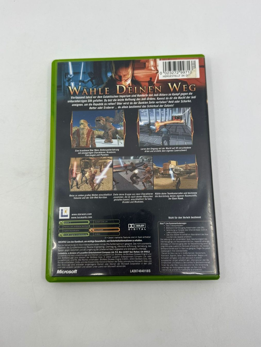 Giochi: Star Wars Knights Old Republic (XBOX) – Usato da Herisau venduto da Seyashop1 2