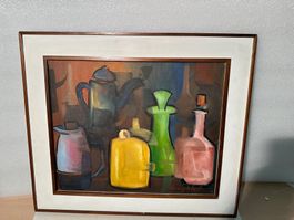 Peinture à l'huile sur toile