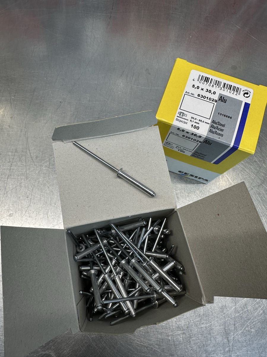 Gesipa Alle Werkzeuge: Gesipa Blindniete Alu 5.0 x 30 mm – Neu (gemäss Beschreibung) aus Schwende von weesli 2