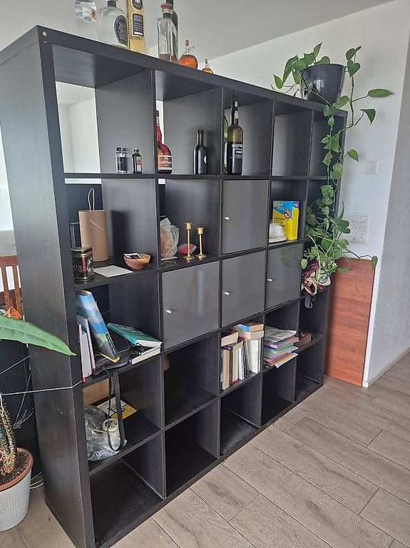 Ikea Regale: Kallax schwarz 5x5 – Gebraucht aus Wallisellen von jan_sg2r