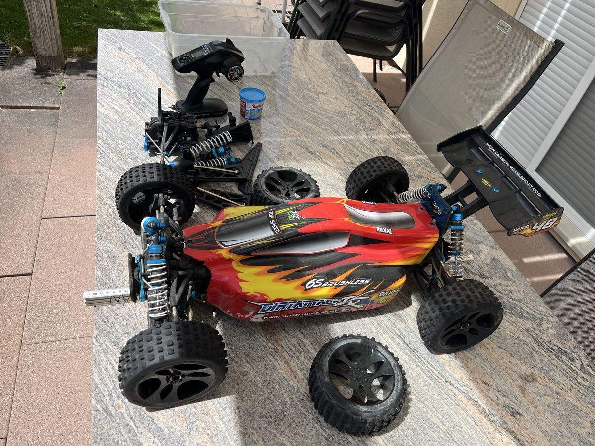 Carson Modellismo RC: Carson Dirt Attack XXL brushless 6s 1:5 – Usato da Oberriet SG venduto da snv100