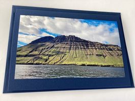 Grusskarte / Fotokarte mit Couvert 14.8 x 21 cm /A5, Island