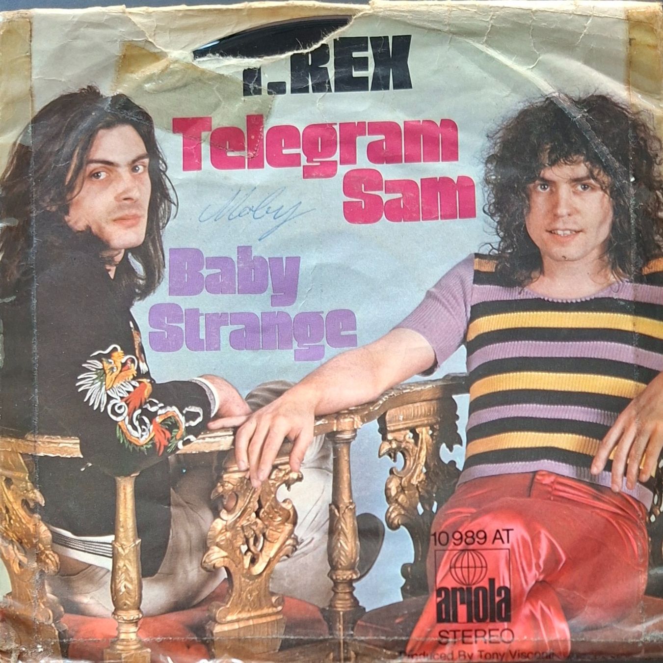 Dischi in vinile: Vinyl-Single T.Rex - Telegram Sam – Usato da Langenthal venduto da Modo39