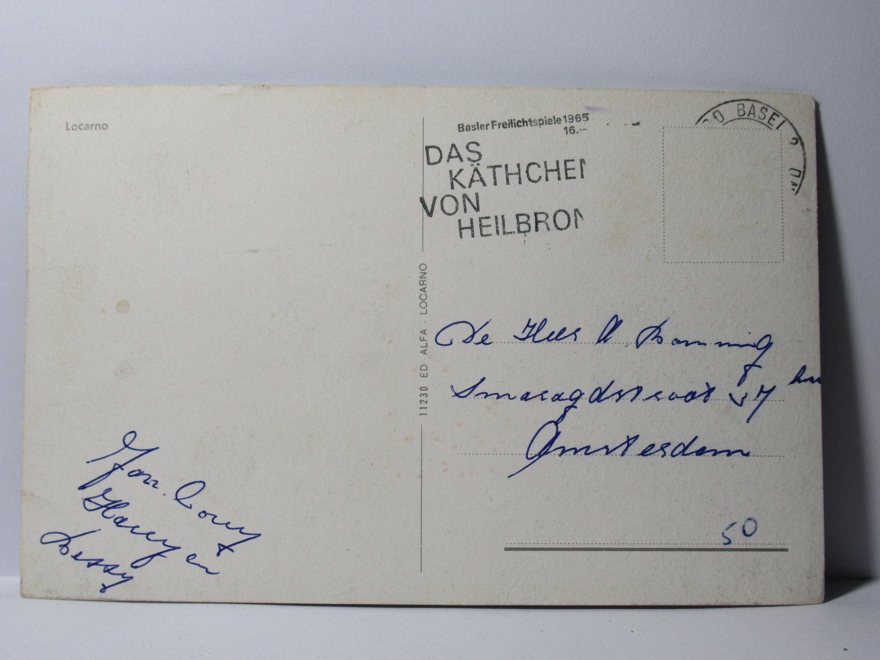 Ansichtskarten: Locarno – Gebraucht aus Grenchen von Bluemchen1900 1