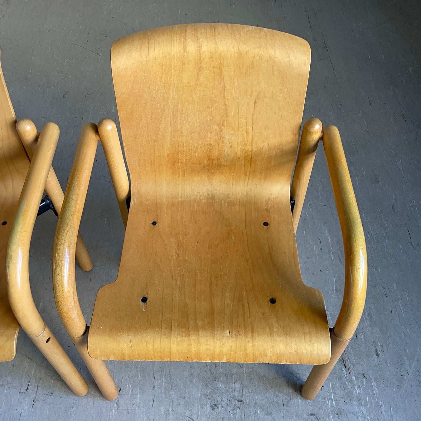 Dietiker Sedie: 4er Set 1980er Beizenstühle von Thonet – Usato da Bern venduto da Modern-Era 7