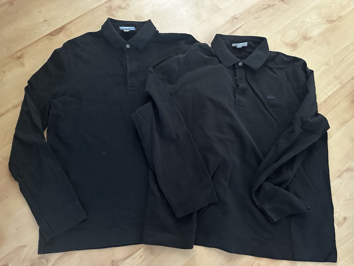 Lacoste Magliette Polo: 2 Stk. LACOSTE Langarm-Polo XL – Usato da Zofingen venduto da Fdiamant