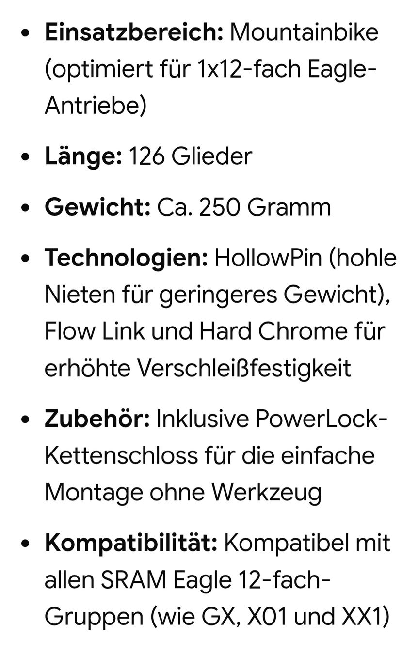Sram Pièces détachées: SRAM XX1 Eagle 12-Speed Rainbow – Neuf avec emballage d'origine à Langenthal par Rock-Racer 4