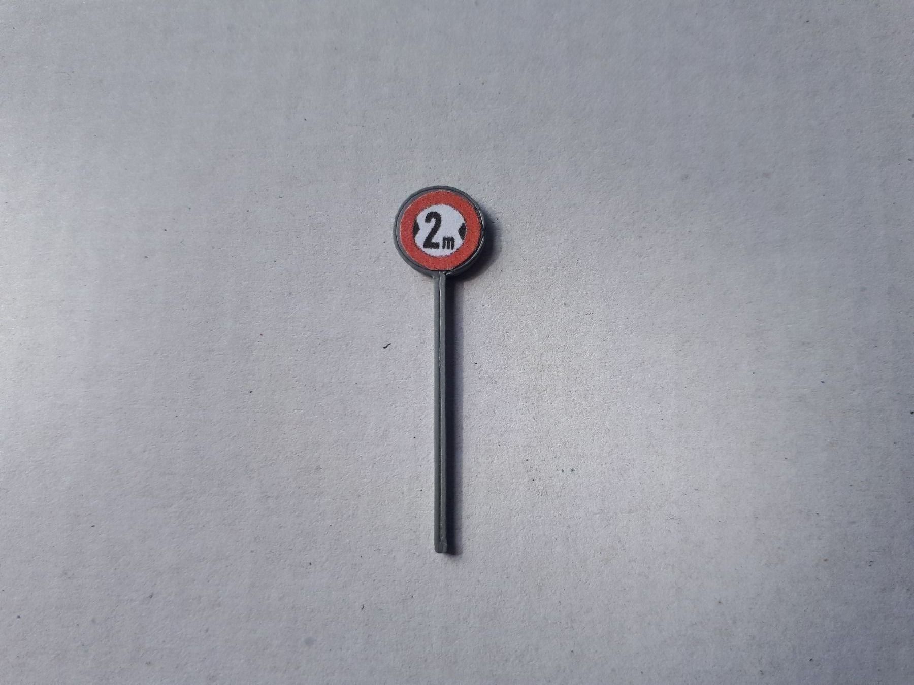 Accessori: Höchstbreitte Schild H0 – Nuovo (secondo la descrizione) da Büren zum Hof venduto da tigerkatze28