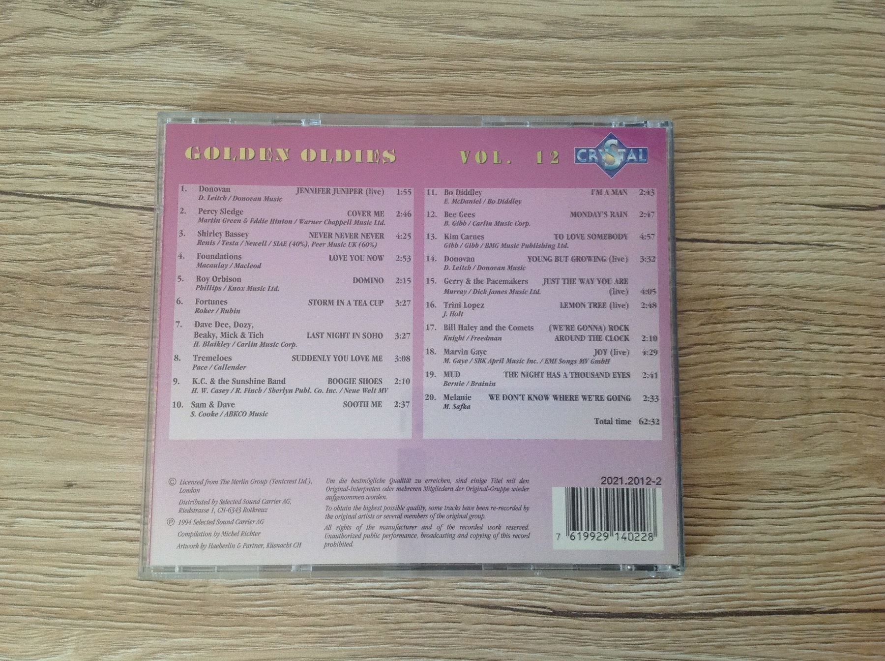 CD: CD Golden Oldies VOL. 12 – Usato da Glattbrugg venduto da riseca 1