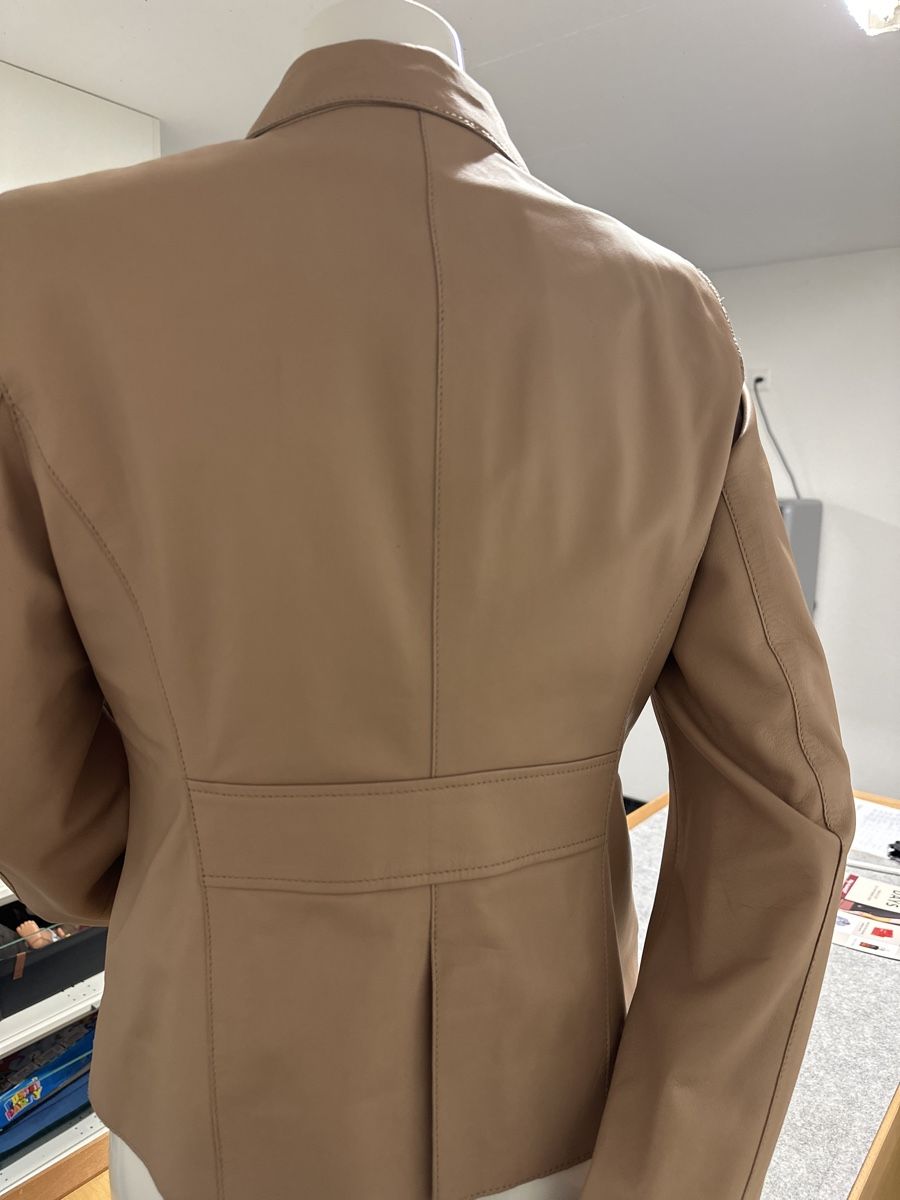 Jacken: René Lezard Kunstleder-Lederblazer beige Gr. 40 – Neu (gemäss Beschreibung) aus Chur von Renibe 6
